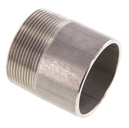 Welding nipple R 2"-60mm-60.3mm, 1.4571