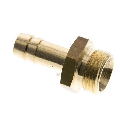 Threaded nozzle G 3/8"-9 (3/8")mm, brass