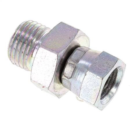 Settings Screw-in fitting 60°Keg.(G 1/8")-G 1/4"(AG)