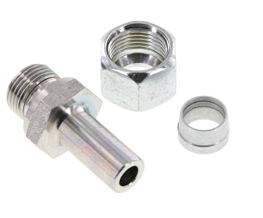 Paramètres Raccord à bague coupante G 3/8"-12 L, acier galvanisé