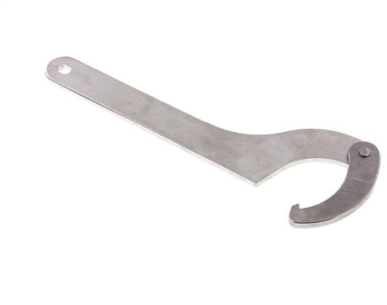 Hook wrench, with joint, for locknut 92 - 148mm