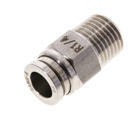 Straight plug connection R 1/4"-8mm, IQS-ES LE