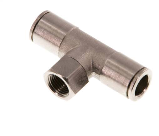 T-connector, female thread. G 1/8"-8mm, IQS-MSV (standard)