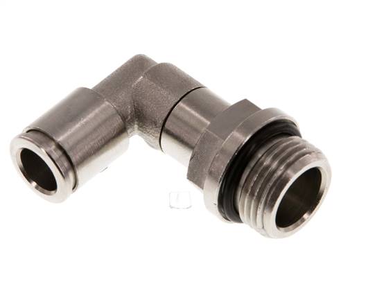 Elbow plug connection, long G 3/8"-8mm, IQS-MSV (standard)