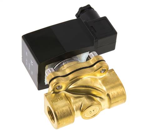 2/2-way MS solenoid valve G 3/8", 0-6/10 (DC/AC) bar, NC