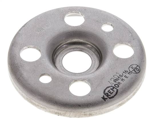 Loose flange DN10-PN10, similar to DIN 2642, 1.4301 pressed