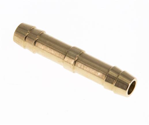 Hose connection pipe 8 (5/16")mm-8 (5/16")mm, brass