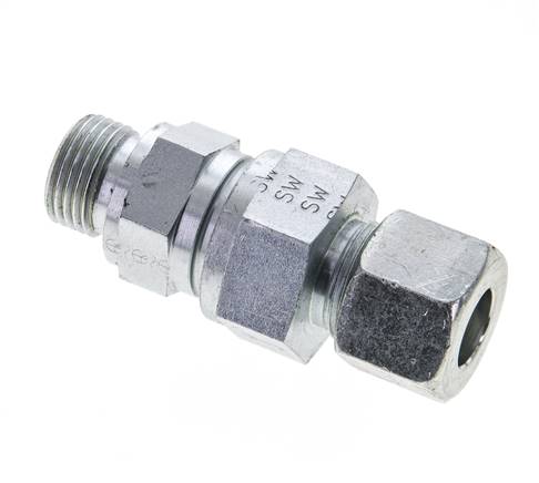 Hydraulic check valve 14 S (M22x1.5)-G 1/2", galvanized steel