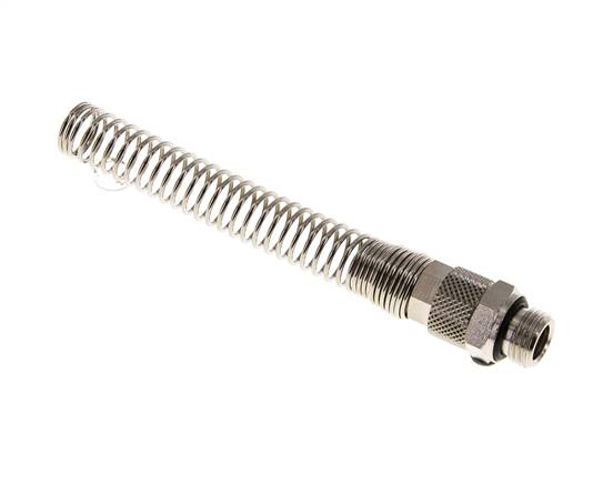 Straight screw connection G 1/4"-10x8mm with kink protection