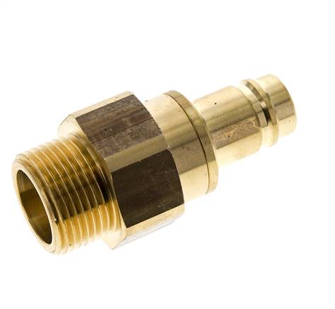 Coupling plug (NW15) G 1" (AG), brass