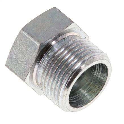 Screw connection for pipes 14 S (M22x1.5), galvanized steel