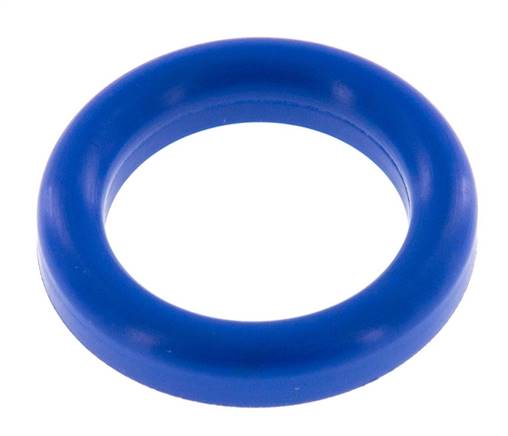 Dichtung (Milchgewinde) DN 15, NBR (blau), 18x26x4,5mm