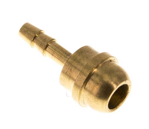 Brass grommet, G 3/8"-4mm, without nut