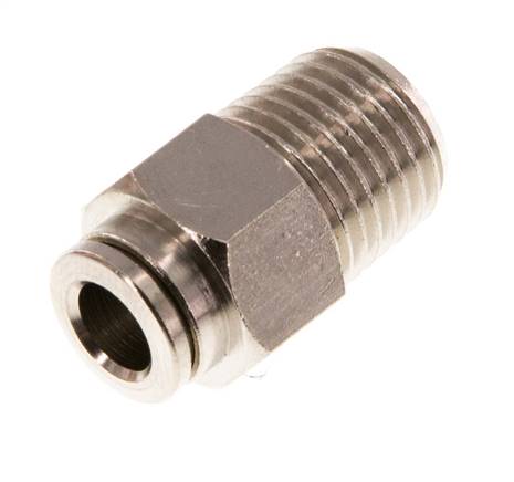 Straight plug connection R 1/4"-6mm, IQS-MSV (standard)