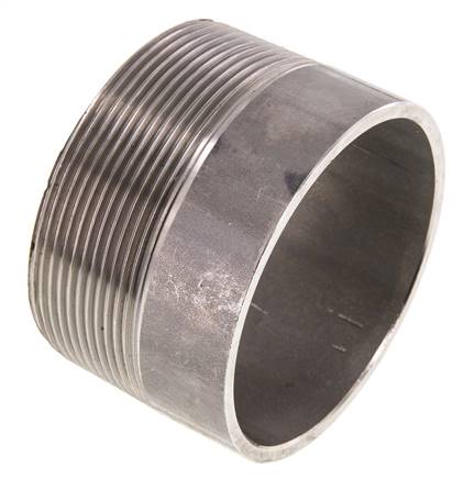 Welding nipple R 2-1/2"-50mm-76.1mm, 1.4571