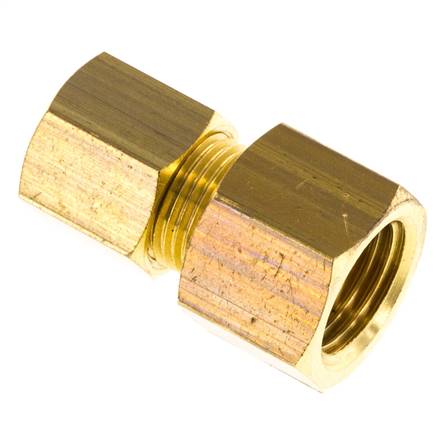 Raccord à compression à visser G 1/4"-8 (M12x1)mm, laiton