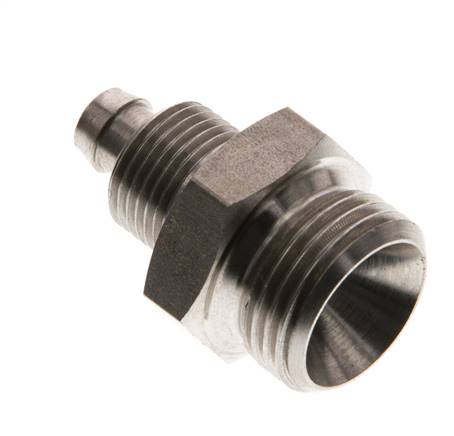 Gerades Gewindestück G 3/8"-8x6mm, 1.4571 ohne Mutter