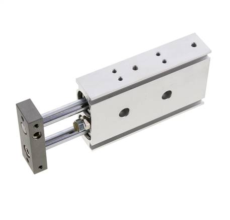 Doppelkolbenzylinder, Kolben 20mm, Hub 40mm