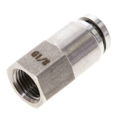 Plug-in connection with internal thread. G 1/8"-6mm, IQS-ES LE