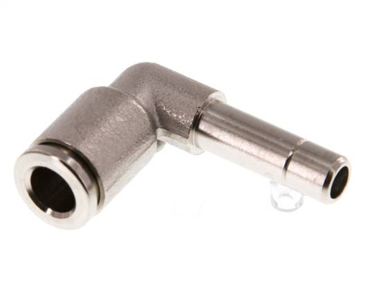 Elbow plug connection 6mm plug nipple, 6mm hose