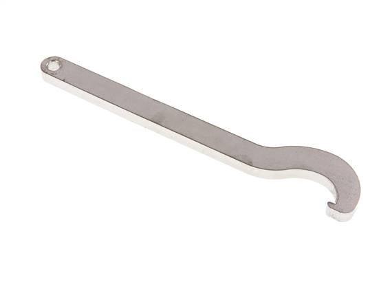 Hook wrench, rigid, for locknut 38 - 54mm