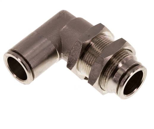 Elbow bulkhead plug connection 12mm, IQS-MSV (standard)