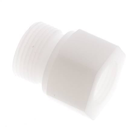 Mamelon réducteur G 3/4"(AG)-G 1/2"(IT), PVDF