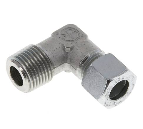 Winkel-Schneidringverschraub. R 1/2"-12 L (M18x1,5), Stahl verzinkt