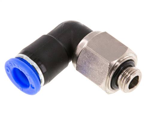 Raccord à vis coudé G 1/8"-8mm, norme IQS