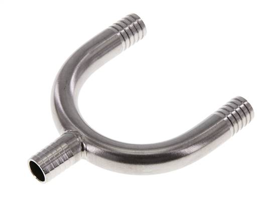 Y-hose connector 13 (1/2")mm, 1.4301