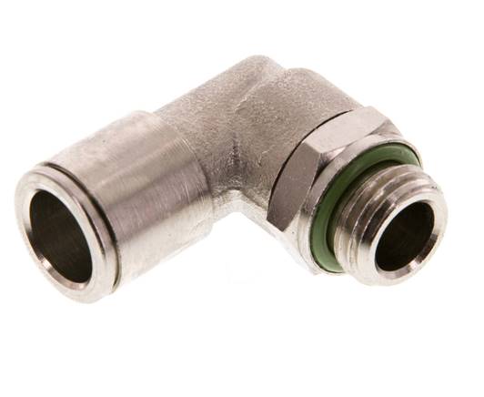 Elbow plug connection G 1/4"-10mm, IQS-MSV (high temperature)