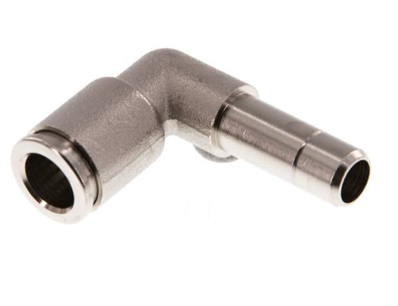 Elbow plug connection 8mm plug nipple, 8mm hose