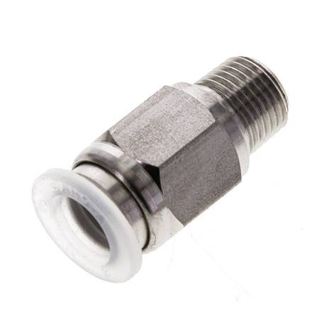 Straight plug connection R 1/8"-8mm, IQS-PP