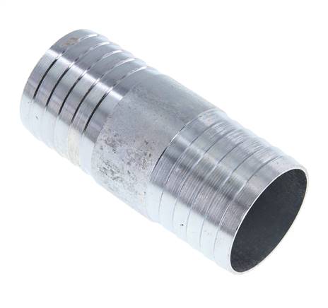 Hose connection pipe 50 (2")mm-50 (2")mm, galvanized steel