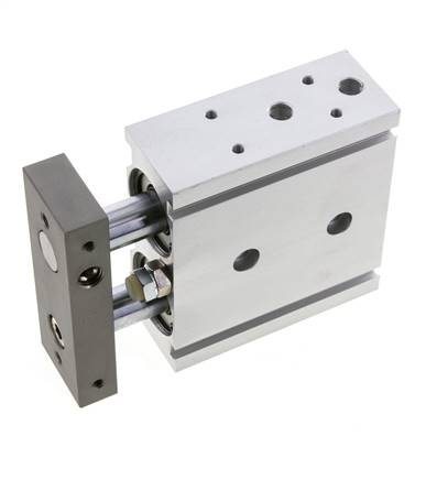 Doppelkolbenzylinder, Kolben 32mm, Hub 10mm