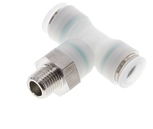 T-connector R 1/4"-10mm, IQS-ES LE/IQS-PVDF