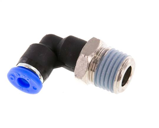 Elbow plug connection NPT 1/4"-5/32" (3.97 mm), IQS-Inch