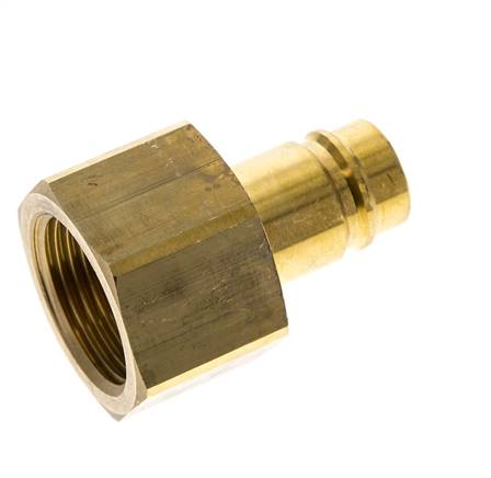 Coupling plug (NW15) G 1" (IG), brass