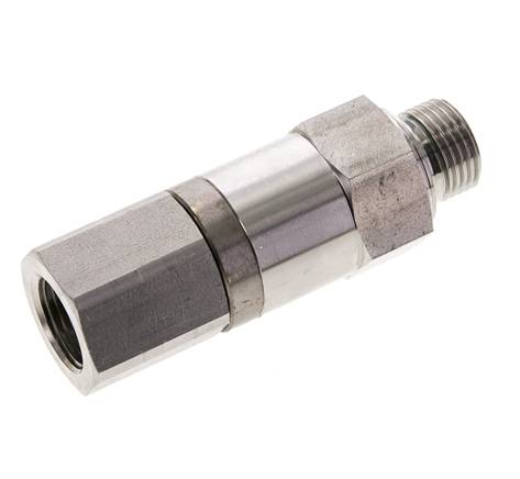 Joint tournant haute pression G 1/2" en acier inoxydable