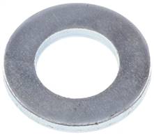 Washer, DIN 125 A, M 12 (13.0x24mm), galvanized steel