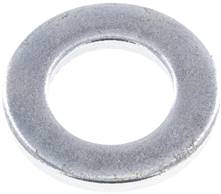 Washer, DIN 125 A, M 16 (17.0x30mm), galvanized steel