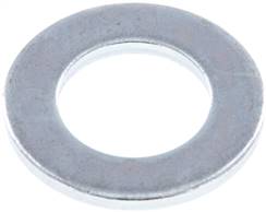 Washer, DIN 125 A, M 20 (21.0x37mm), galvanized steel