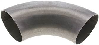 Coude de tuyau type 3, 129,0x2,0mm, 1.4541, soudé, EN 10253 type A (DIN 2605)