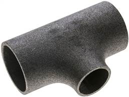 Pièce en T 60,3x2,9mm - 42,4x2,6mm, P235GH-TC1 acier noir, sans soudure