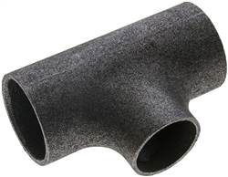 Pièce en T 60,3x2,9mm - 48,3x2,6mm, P235GH-TC1 acier noir, sans soudure