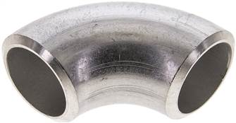 Rohrbogen Typ3, 33,7x3,6mm, 1.4541, nahtlos, EN 10253 Typ A (DIN 2605)