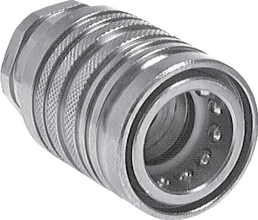 Plug-in coupling ISO7241-1A, socket size 3, 16 S (M24x1.5)