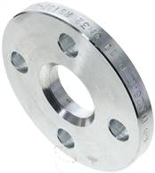 Loose flange DN32-PN10, DIN 2642, galvanized steel, solid material