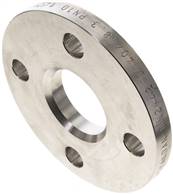 Loose flange DN40-PN10, DIN 2642, 1.4571 solid material