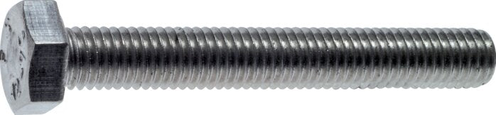 Hexagonal screw DIN 933, M 10x35, stainless steel A2